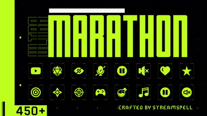 MARATHON Stream Deck Profile for OBS and Icons