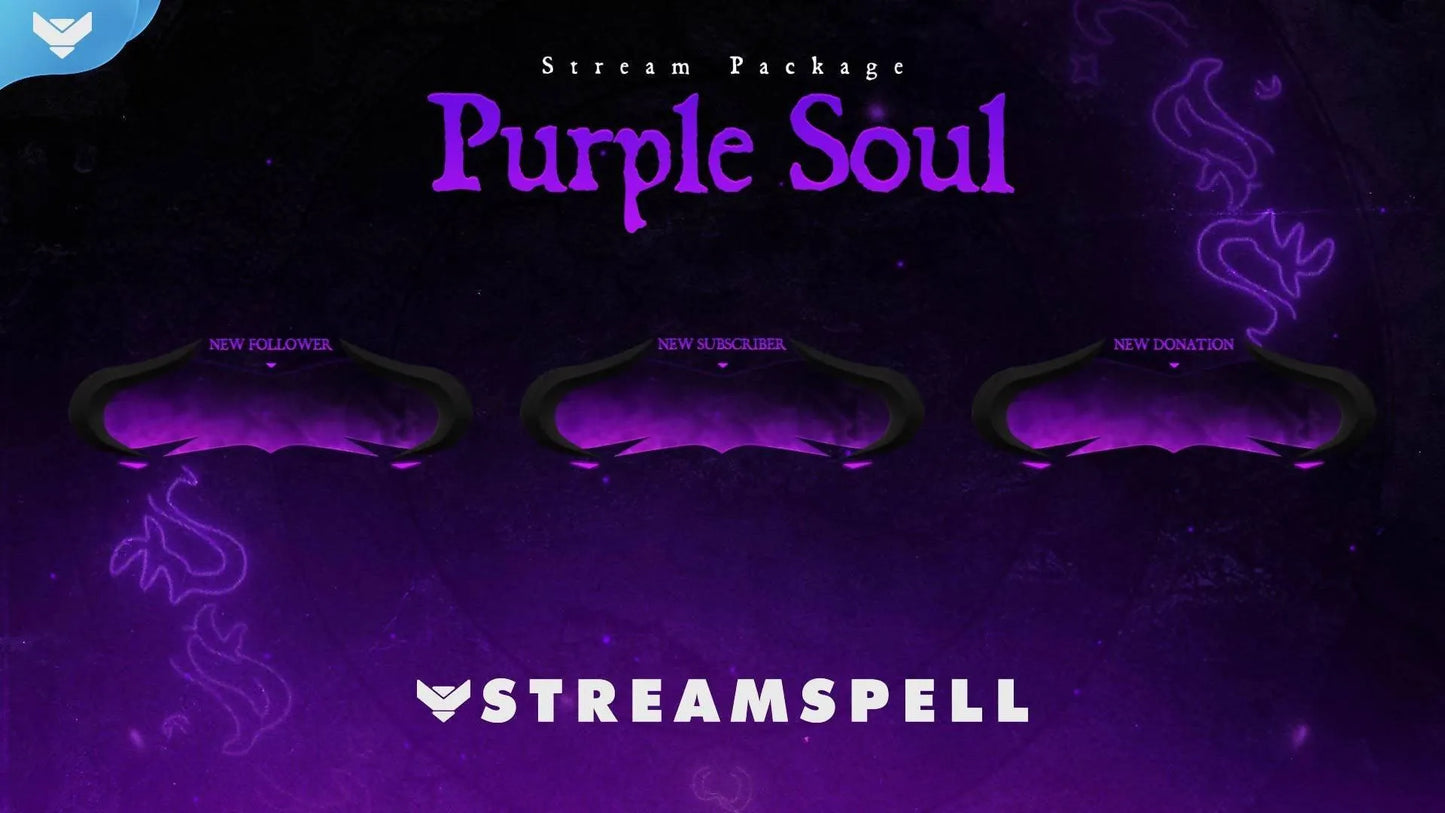 Purple Soul Stream Alerts