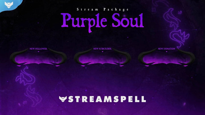 Purple Soul Stream Alerts