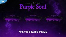 Load image into Gallery viewer, Purple Soul Stream Alerts