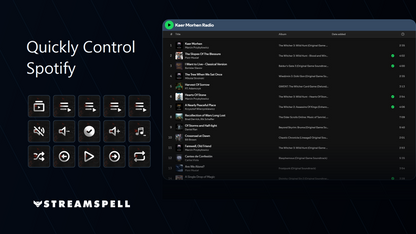 Control Spotify with Rock n Roll Stream Deck keys