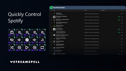 Control Spotify with Streets Stream Deck keys