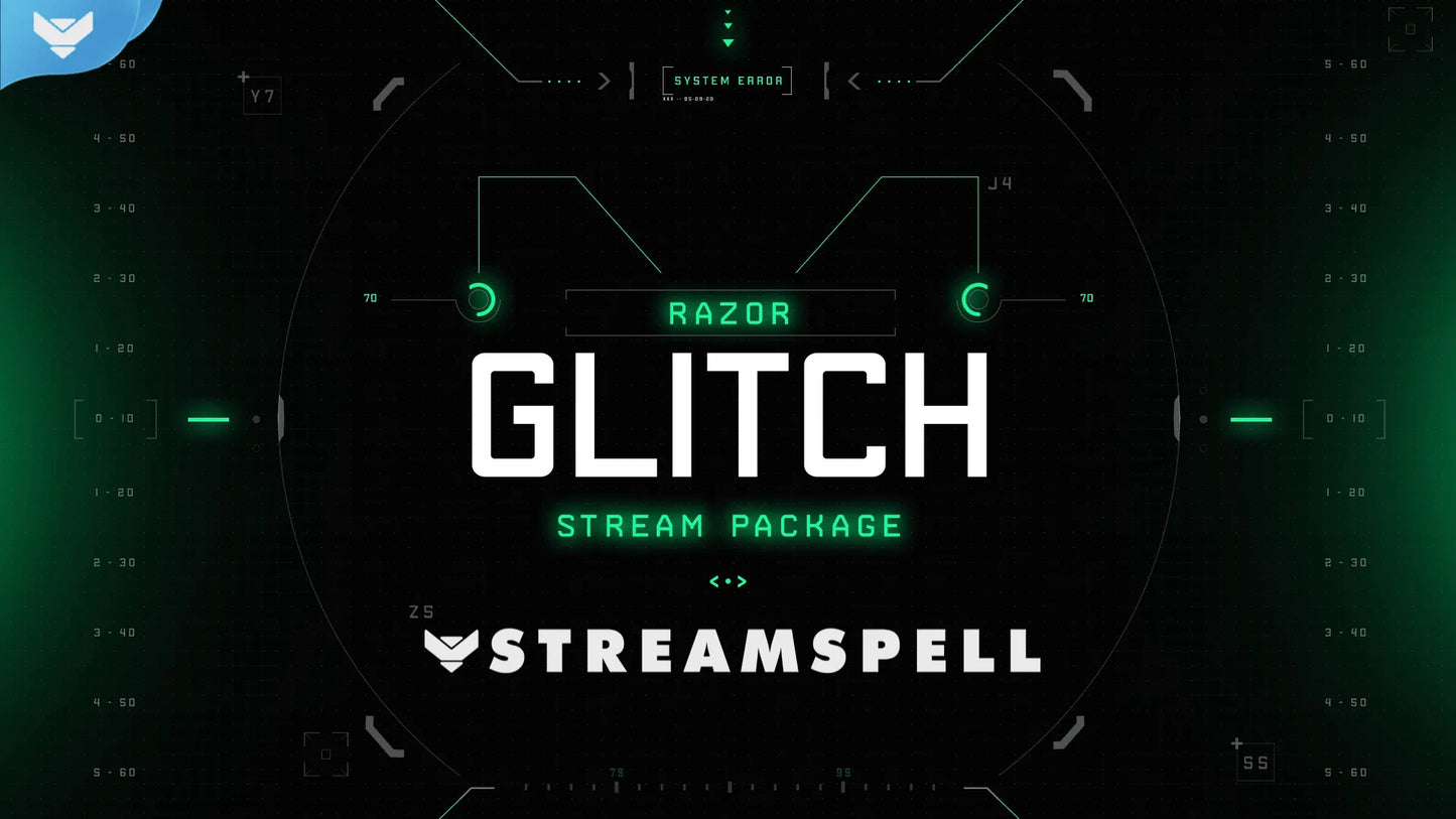 Razor Glitch Stream Package