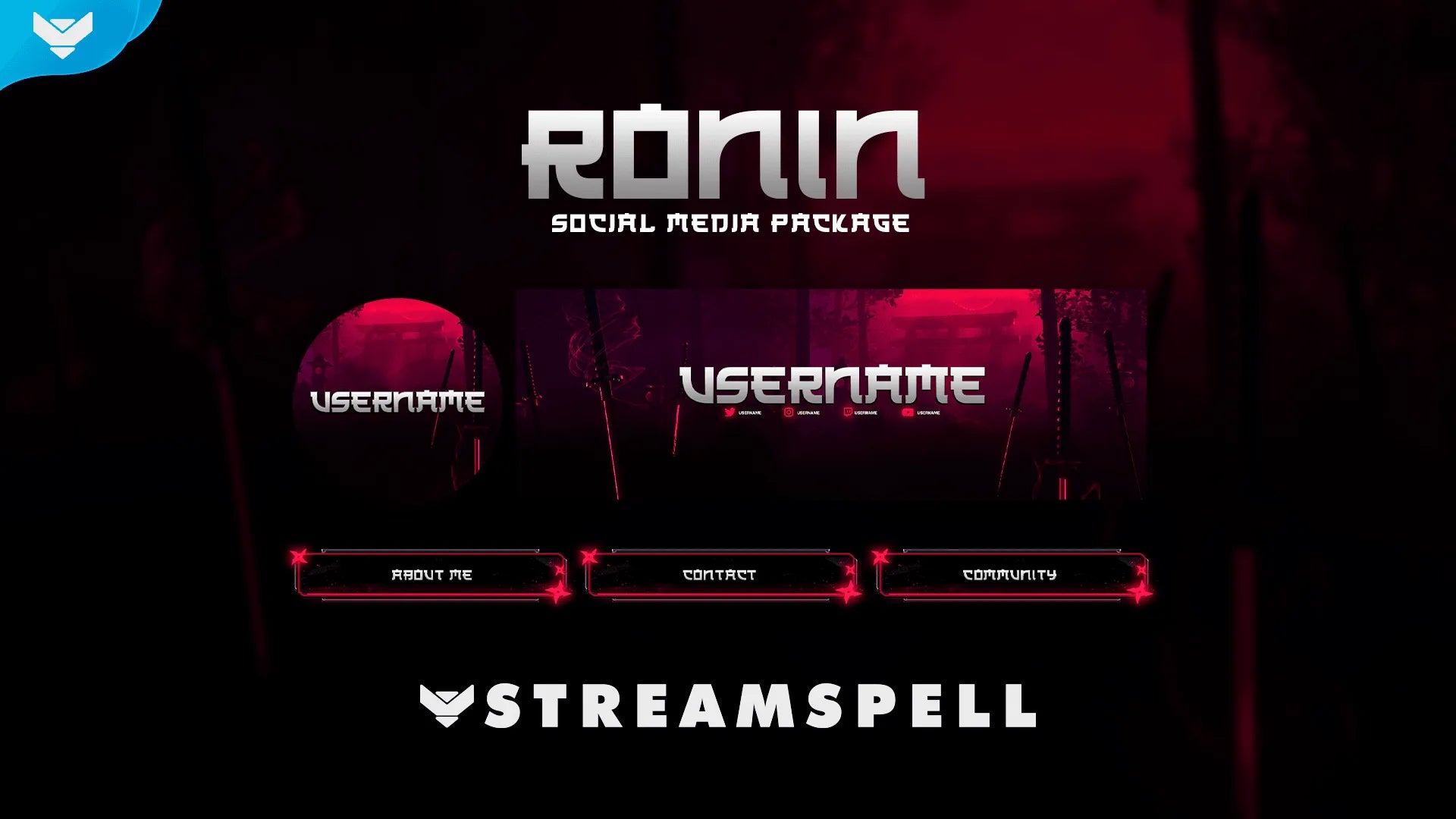 Ronin Social Media Package