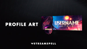 Kitsune Nightfall Stream Overlay Package