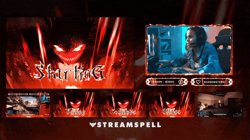 Rage Phonk Stream Package - StreamSpell