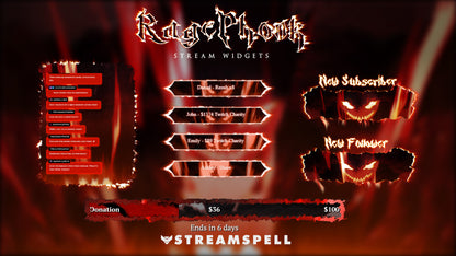Rage Phonk Stream Package - StreamSpell