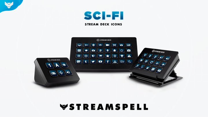 Sci-Fi Stream Deck Icons