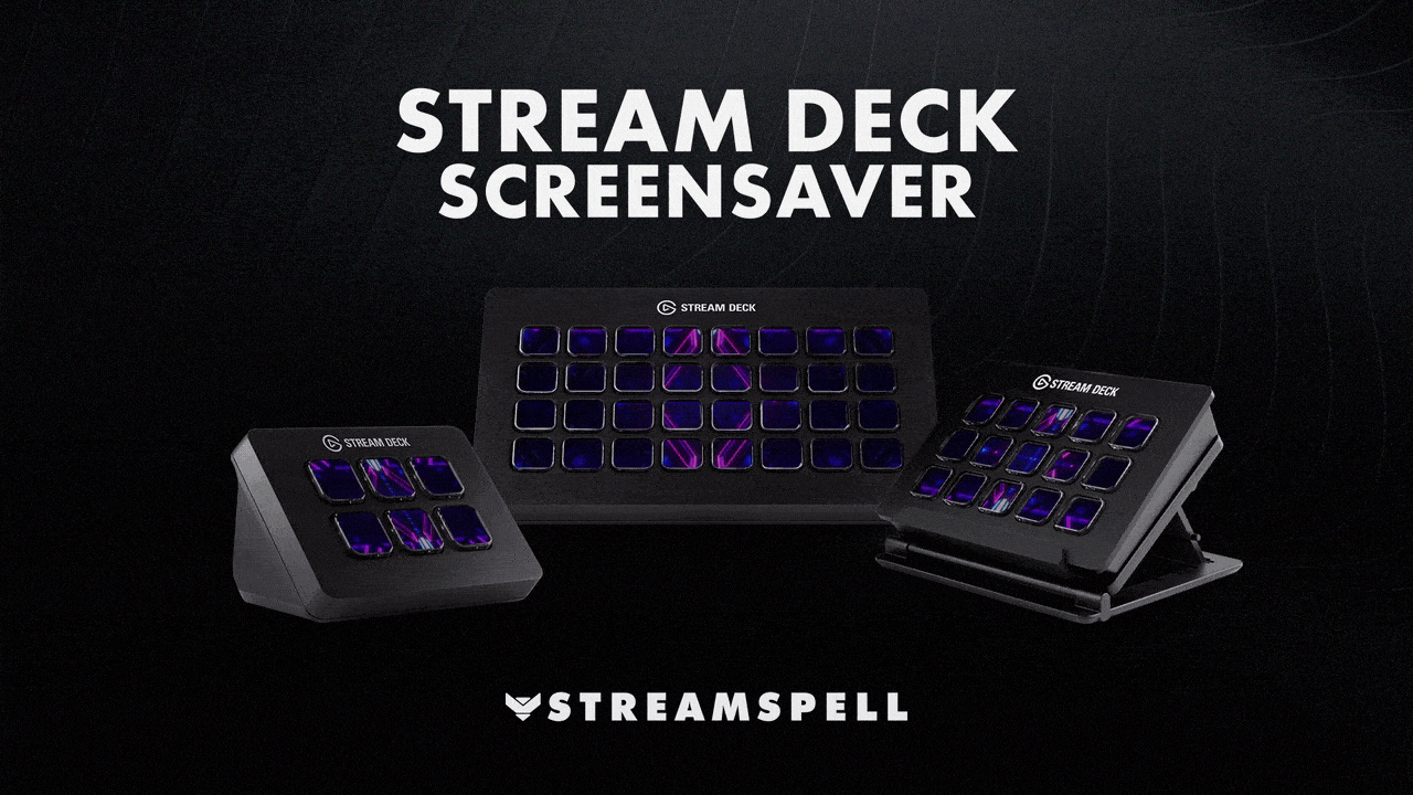 Neon Titan Stream Deck Screensaver