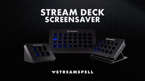 Lunar Silver Stream Deck Screensaver
