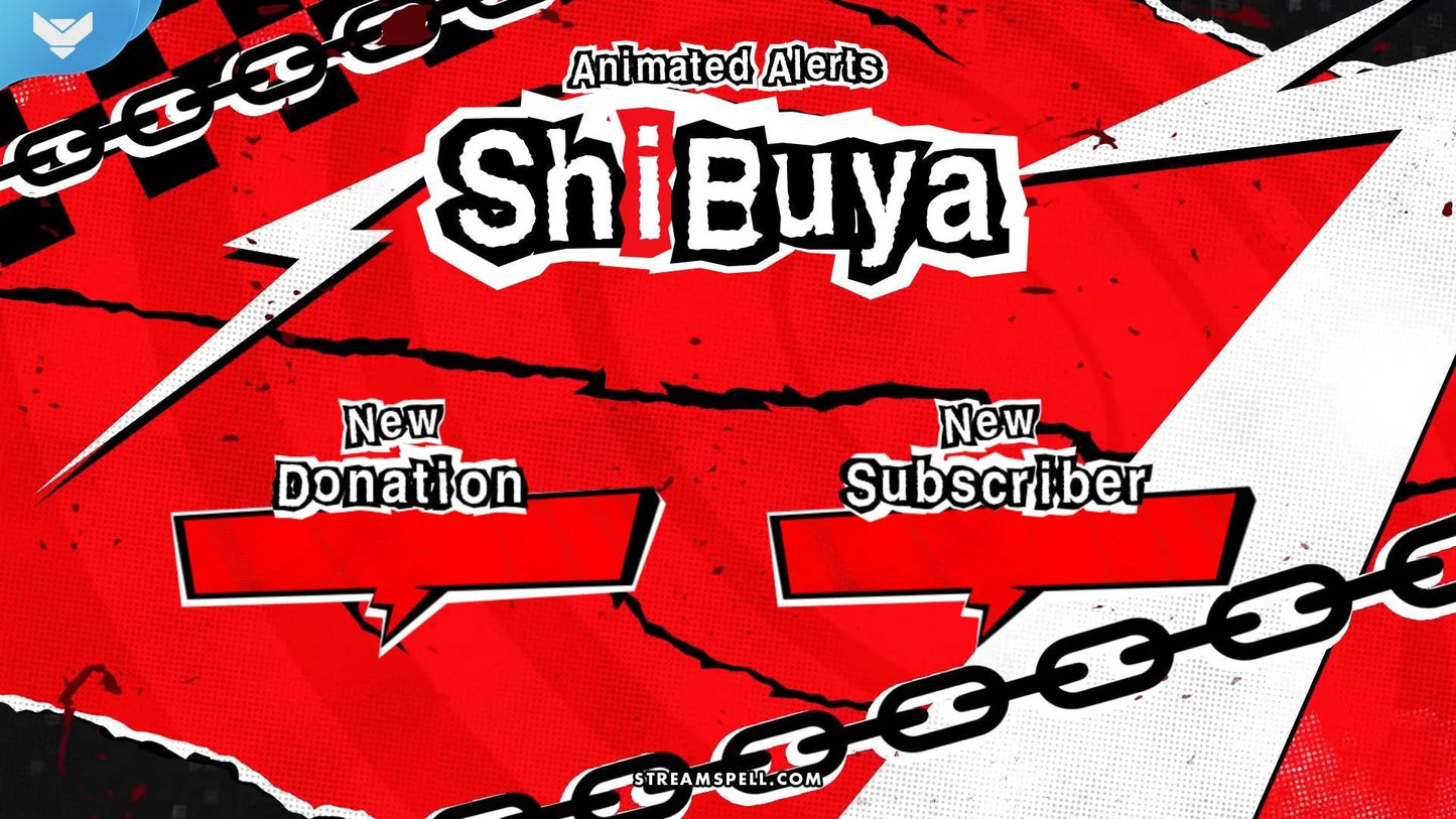 Shibuya Stream Alerts