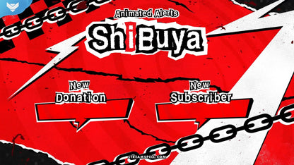 Shibuya Stream Alerts