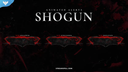 Shogun Stream Alerts