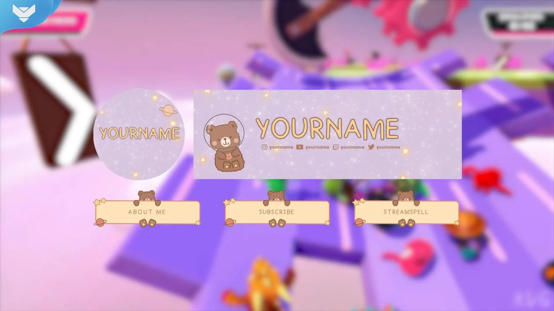 Space Bear Stream Package