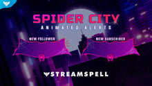 Load image into Gallery viewer, Spider City Stream Alerts