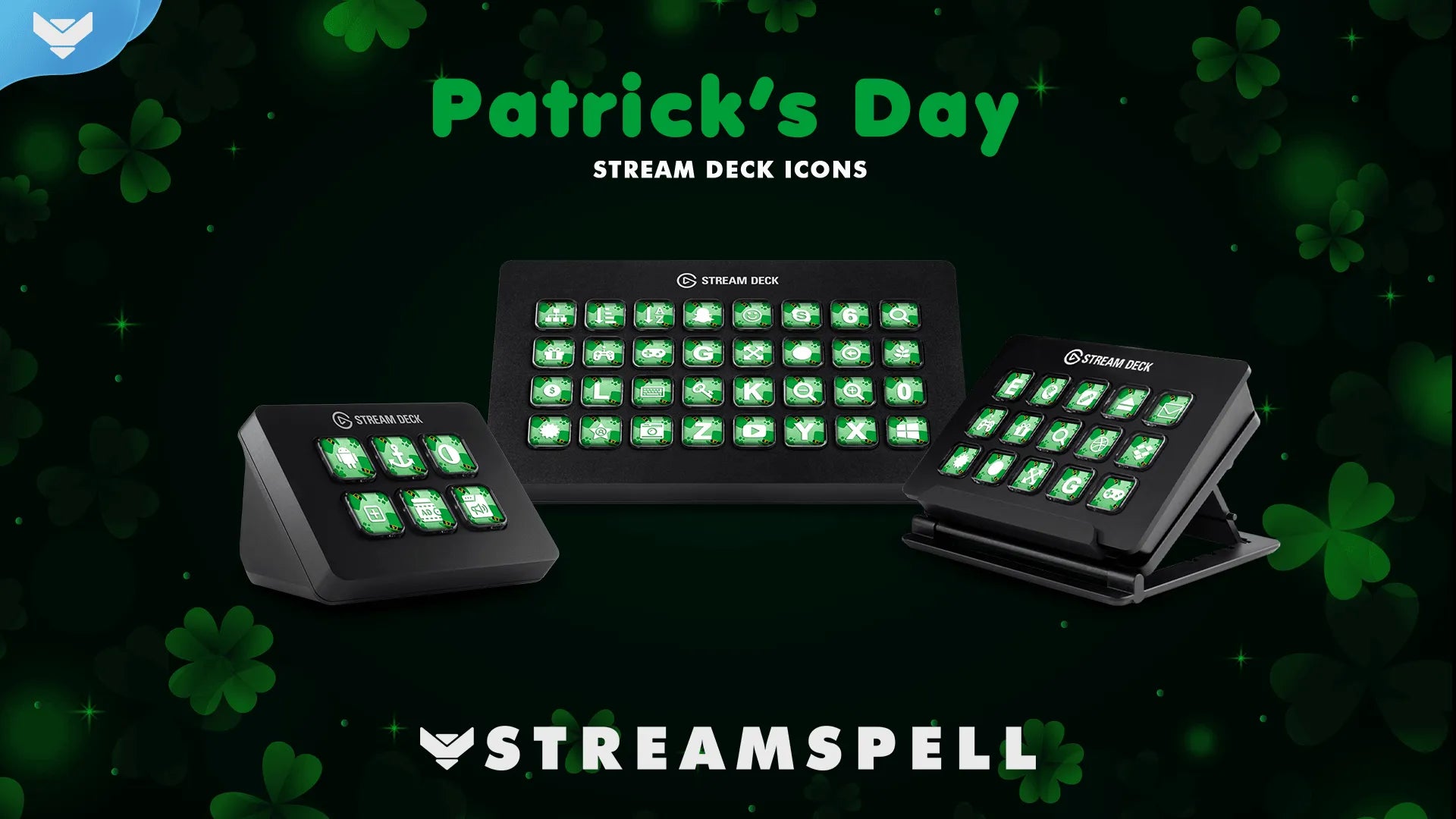 St. Patrick's Day Stream Deck Icons