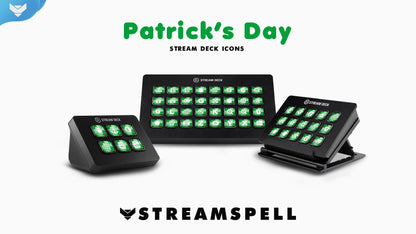St. Patrick's Day Stream Deck Icons