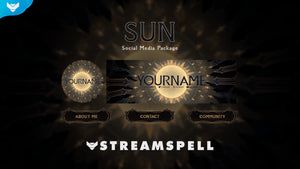 Sun & Moon Social Media Package
