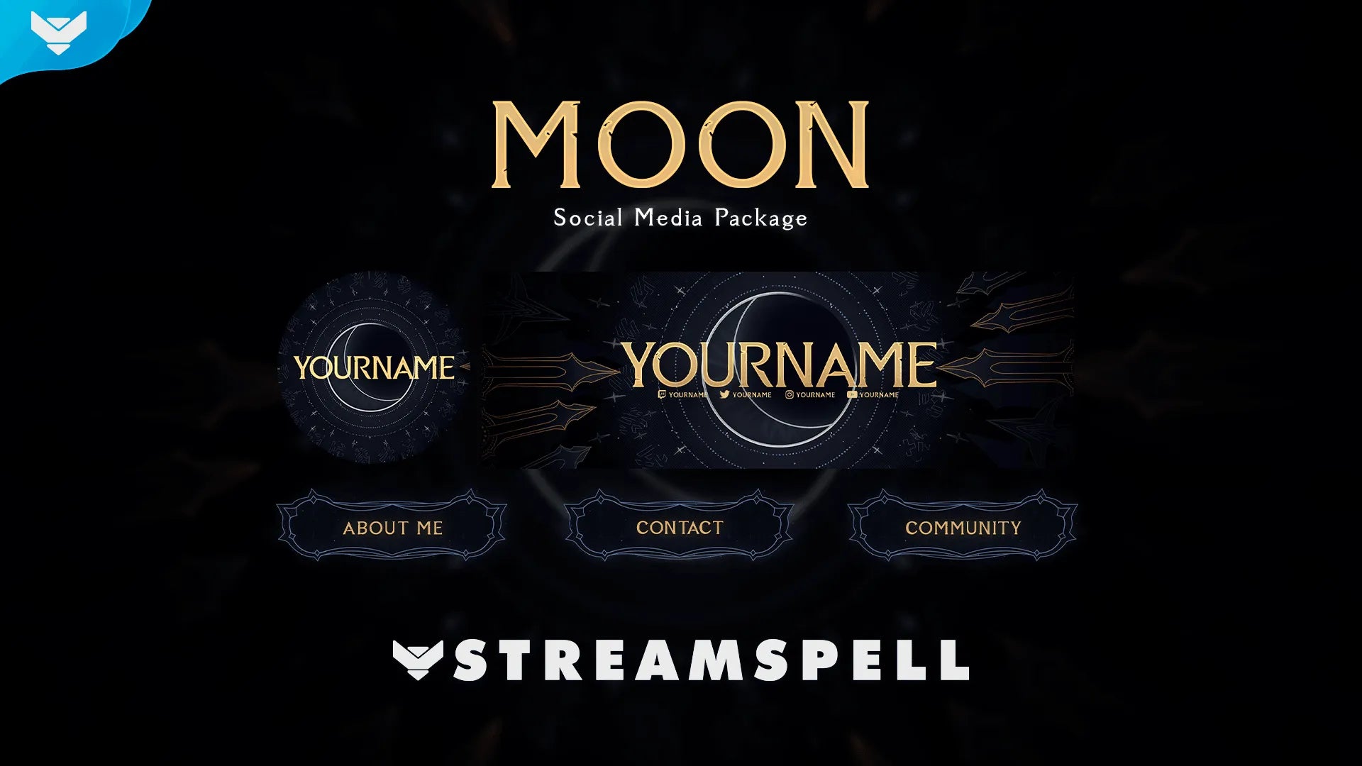 Sun & Moon Social Media Package
