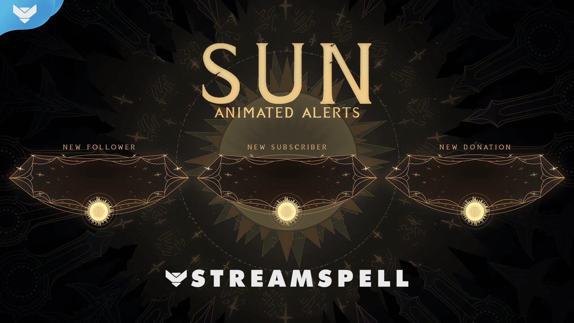Sun & Moon Stream Widgets