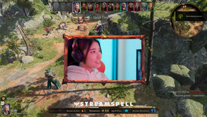 Sun Tavern Webcam Frame | RPG Twitch Overlays