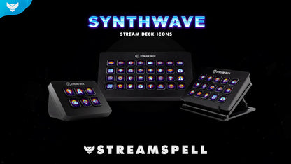 Synthwave Stream Deck Icons
