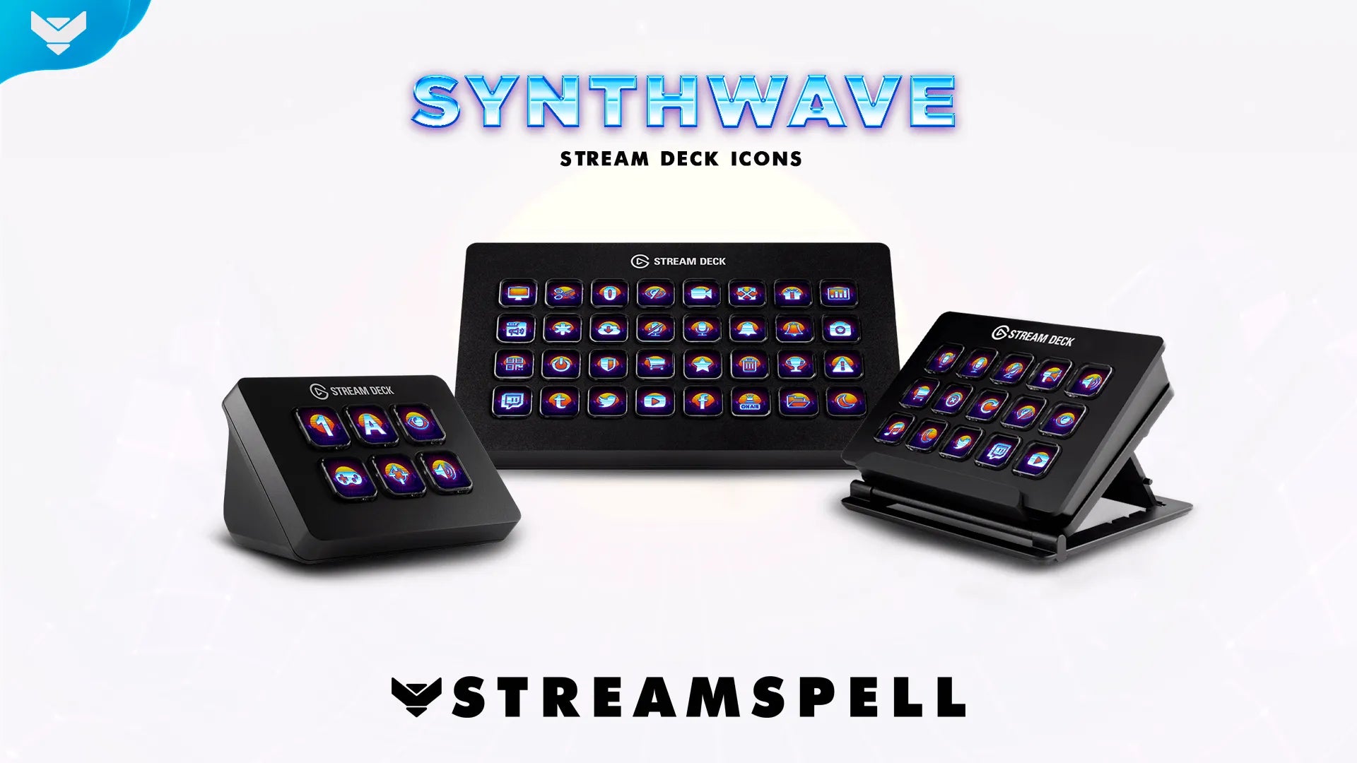 Synthwave Stream Deck Icons