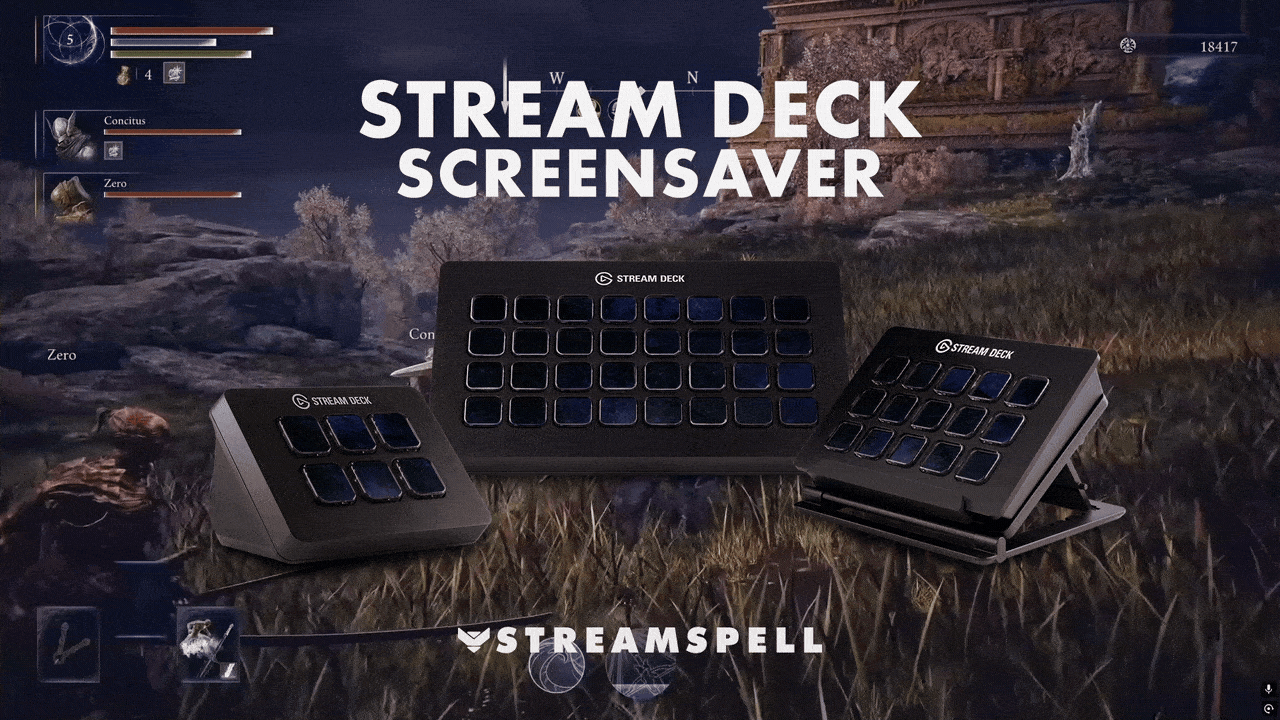 The Night Realm Stream Deck Screensaver