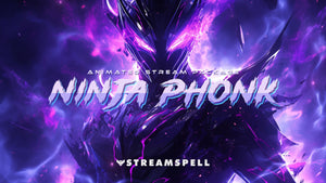 Ninja Phonk Stream Overlay Package