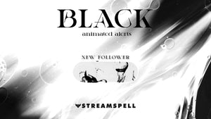 Black Stream Overlay Package