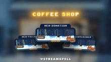 Load image into Gallery viewer, Winter Coffee Shop Stream Overlay