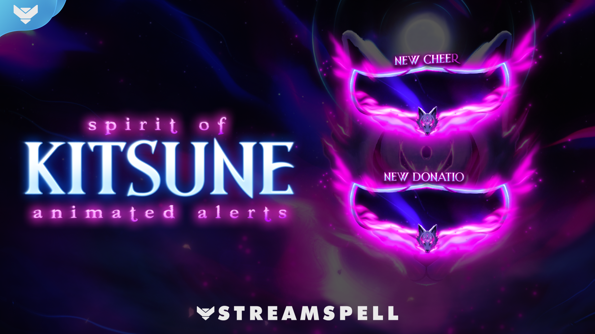 Spirit of Kitsune Stream Alerts