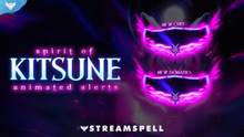 Load image into Gallery viewer, Spirit of Kitsune Stream Alerts