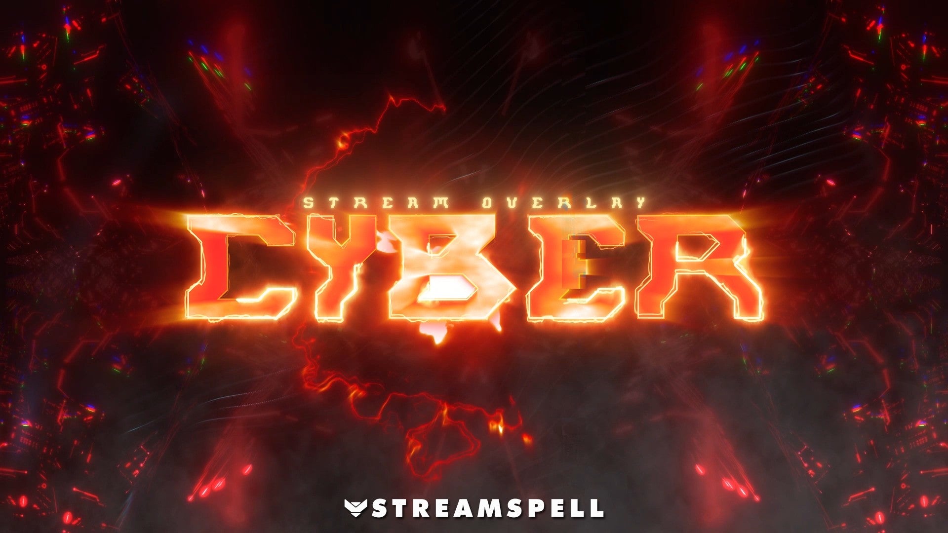 Cyber War Stream Overlay