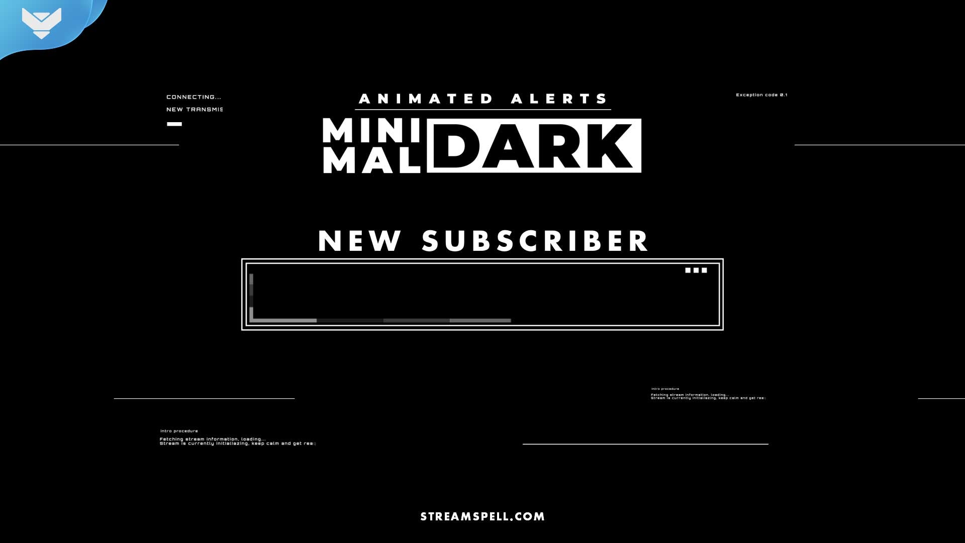 Minimal Dark Stream Alerts