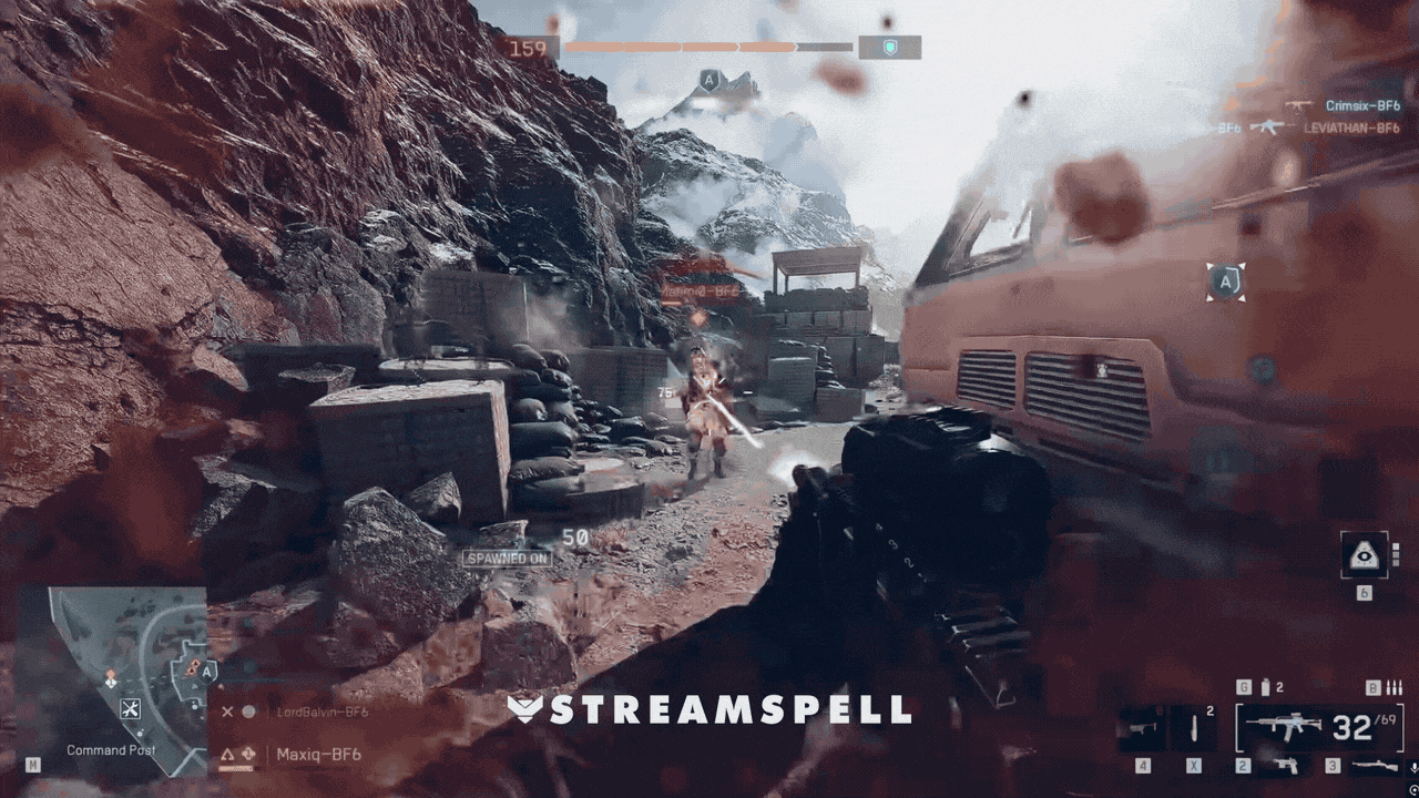 BF6 HUD Stream Package - StreamSpell