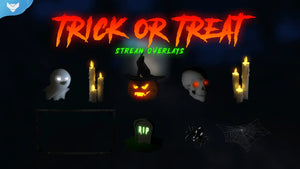 Trick or Treat Stream Overlays