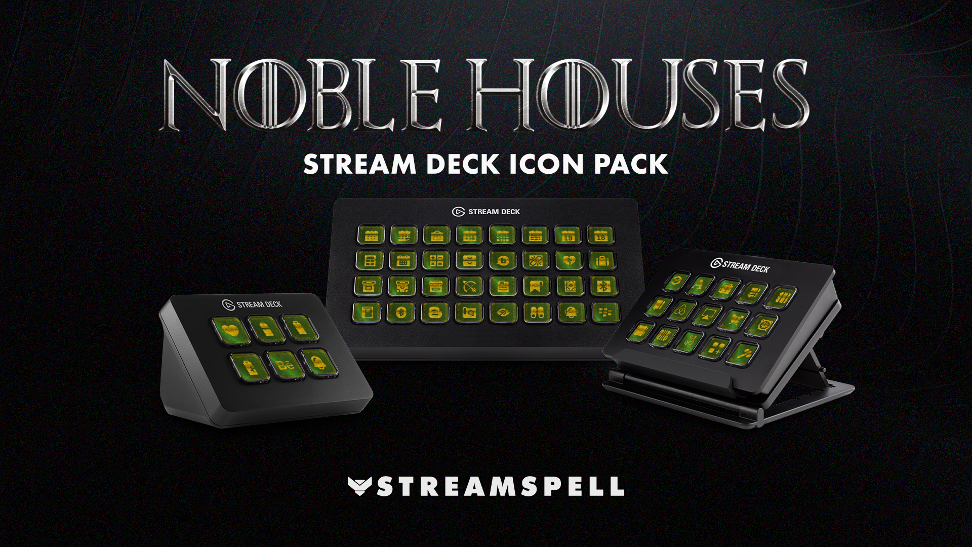 Noble Houses Stream Deck Icons - StreamSpell
