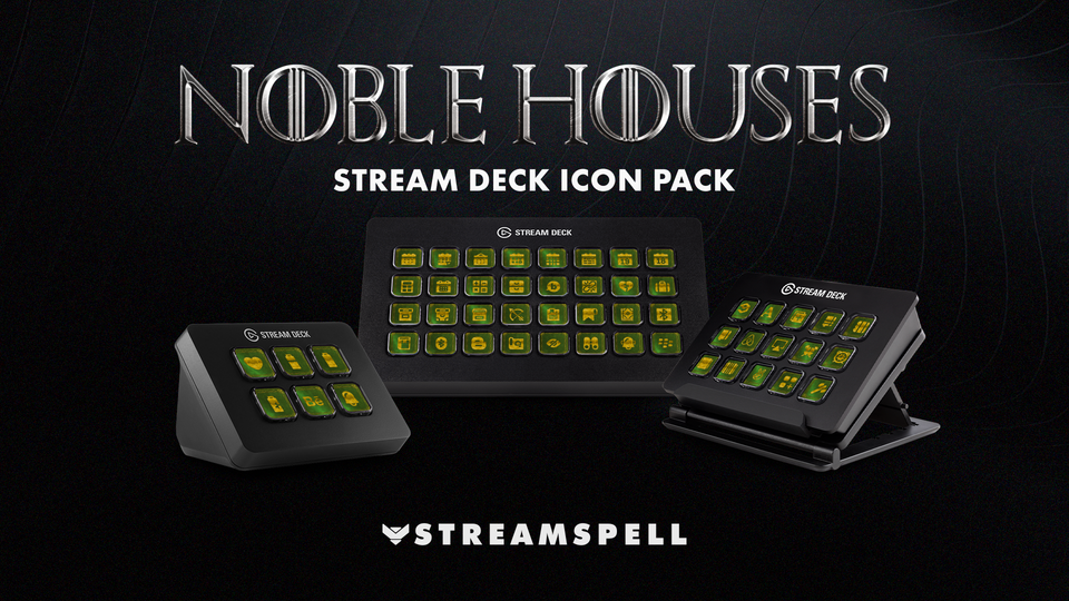 Noble Houses Stream Deck Icons - StreamSpell