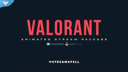 VALORANT Animated Stream Package