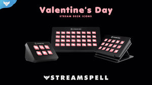 Valentine's Day Stream Deck Icons