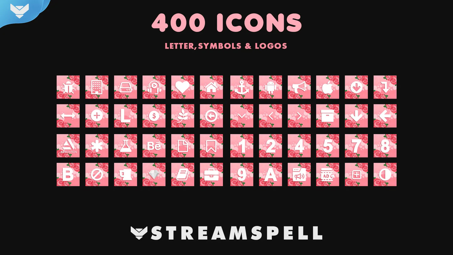 Valentine's Day Stream Deck Icons