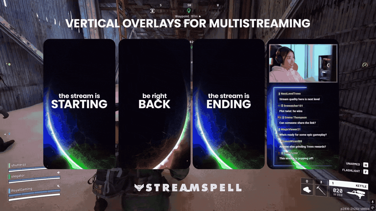 ARC Stream Overlays - StreamSpell
