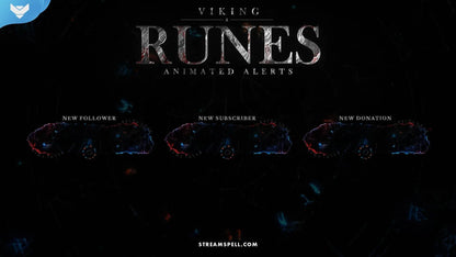 Viking Runes Stream Alerts