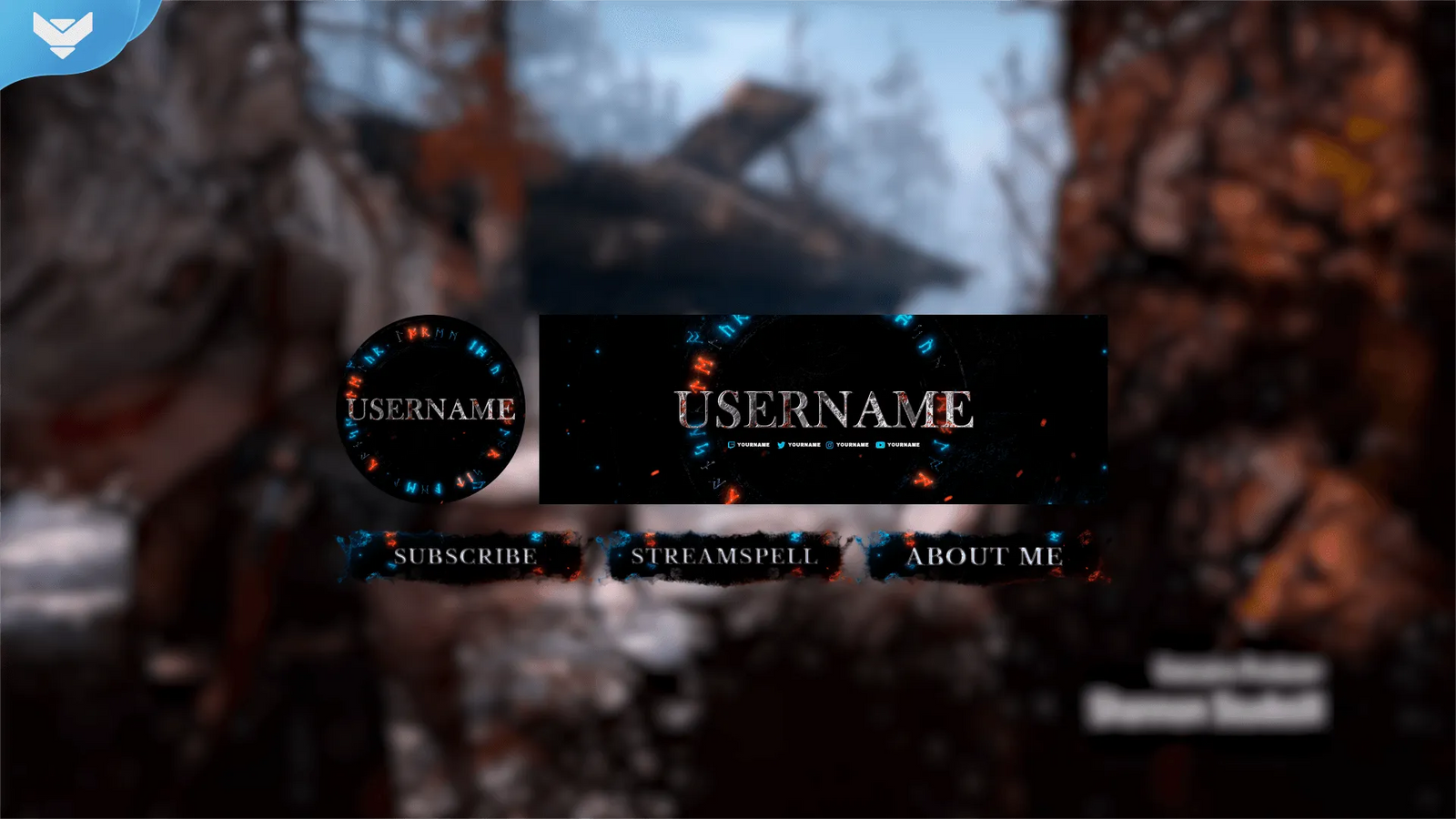 Viking Runes Stream Package