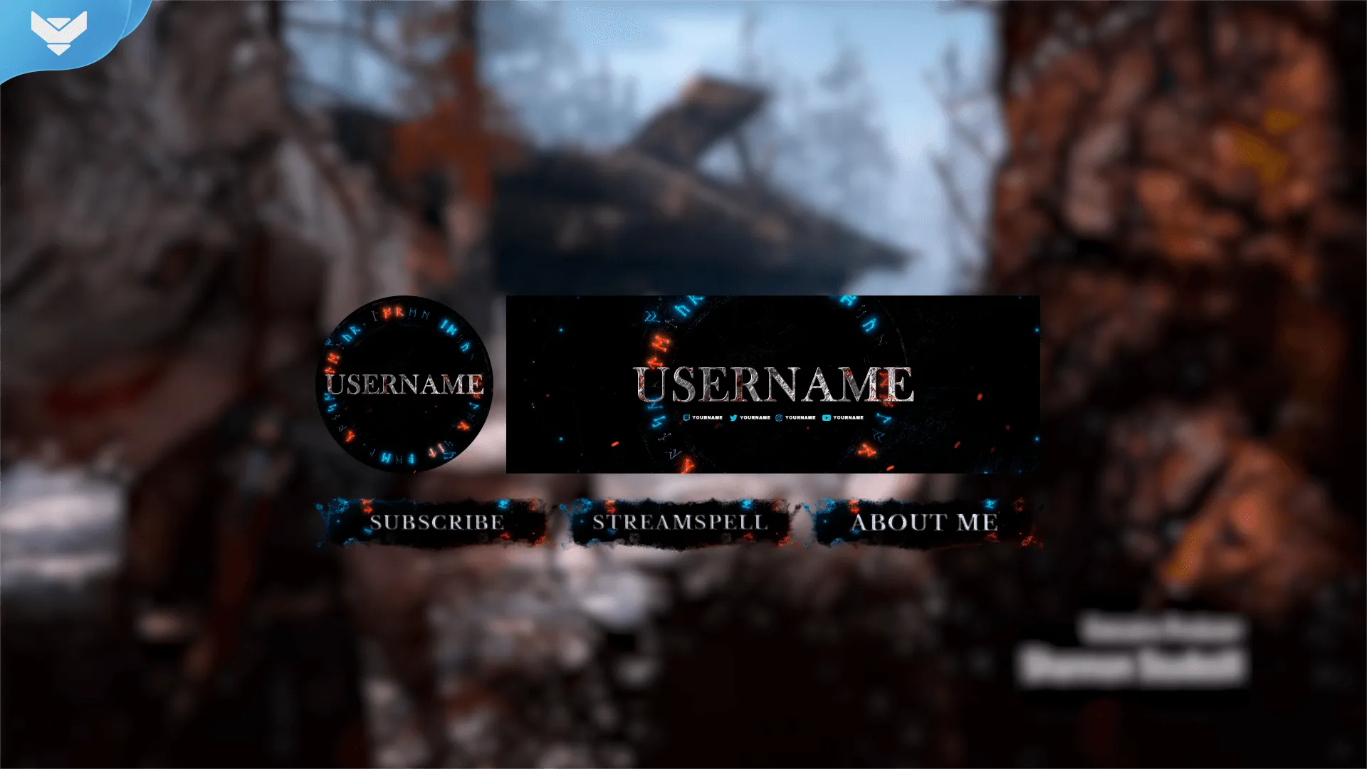 Viking Runes Stream Package