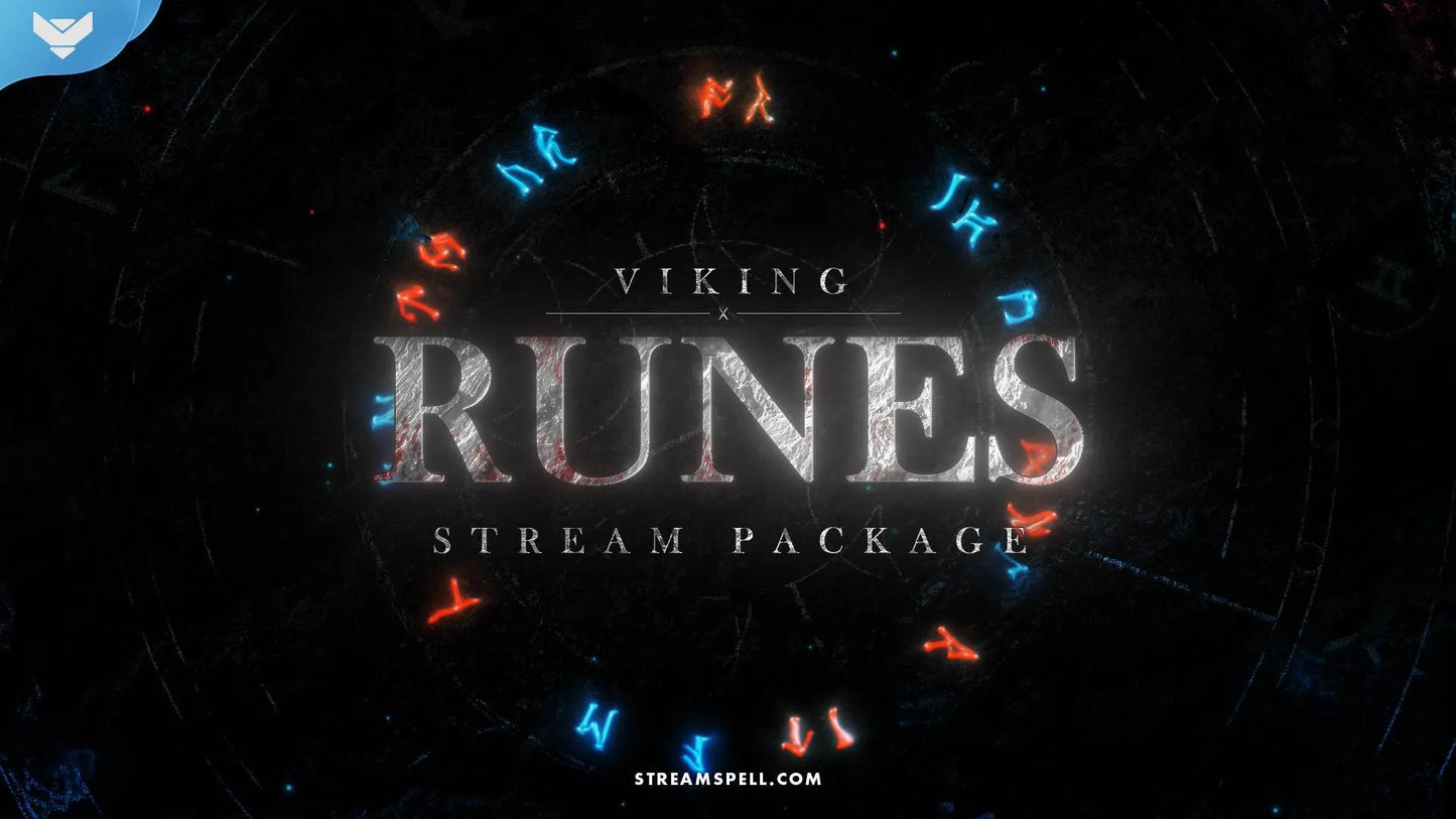 Viking Runes Stream Package