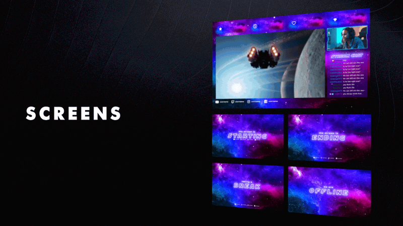 Void Galaxy Stream Package