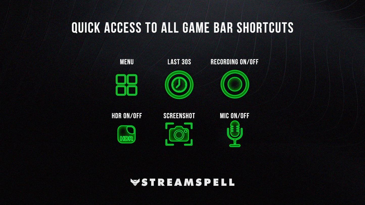 Xbox Game Bar Stream Deck Profile