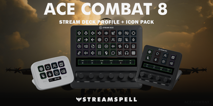 ACE COMBAT 8 Stream Deck Profile + Icon Pack — Cover